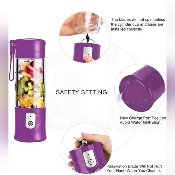 Portable Cordless Rechargeable Personal Blender - Picture 7 of 7